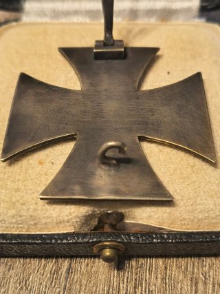 Militaria Cruz de Ferro E.K.1 Classeno Estojo L/13