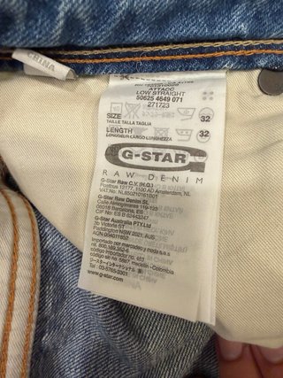 Bermudas G-Star RAW Azules