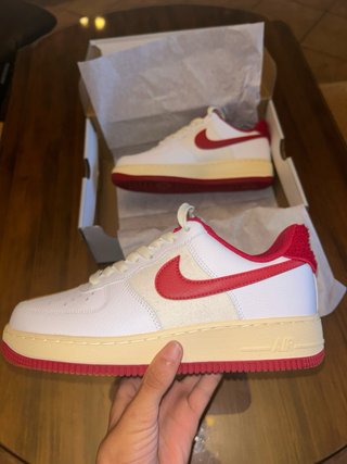 Nike Air Force 1 Rojas y Blancas