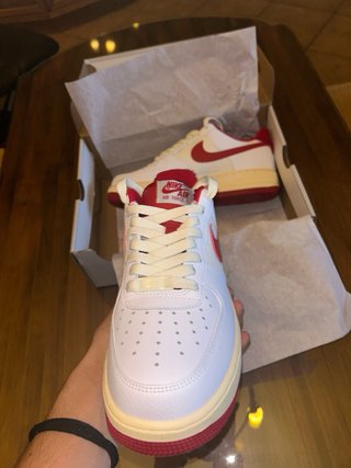 Nike Air Force 1 Rojas y Blancas