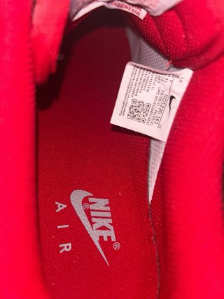 Nike Air Force 1 Rojas y Blancas