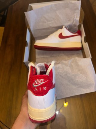 Nike Air Force 1 Rojas y Blancas