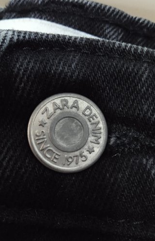 Shorts vaqueros ZARA negros