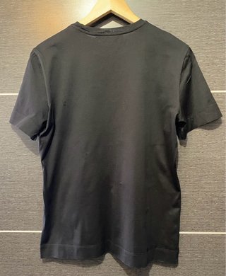Camiseta Versace Bordada Negra