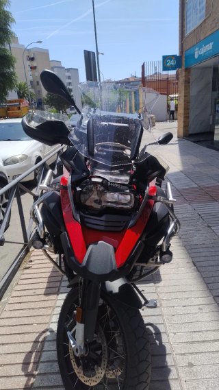 BMW Adventure Moto Protector Motor Negro