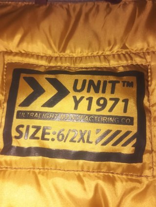 Chaleco UNIT 1971 Morado Talla XXL