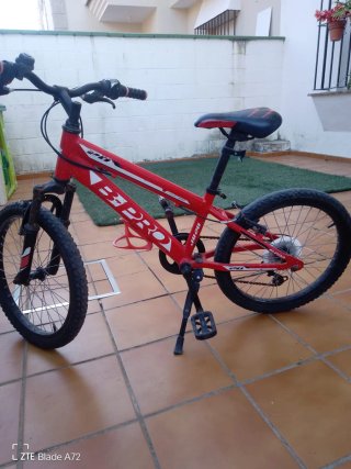Bicicleta Infantil BH 20 Roja