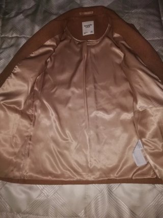 Abrigo Abercrombie & Fitch Beige Talla  XS-34