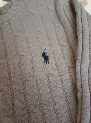 Maglioncino Ralph Lauren Marrone