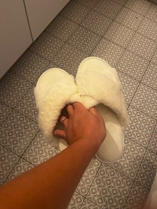 Zapatillas de Novia Blancas Peludas