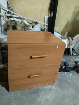 Mesitas de noche de madera (2 unidades)