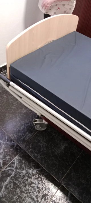 Cama articulada elevable 90cm + colchón
