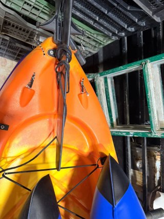 Kayak Alborán con pedales y timón