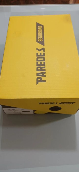 Zapatos de seguridad negros Paredes