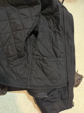 Chaqueta Cuero Dainese Stripes D1 Marrón talla 52