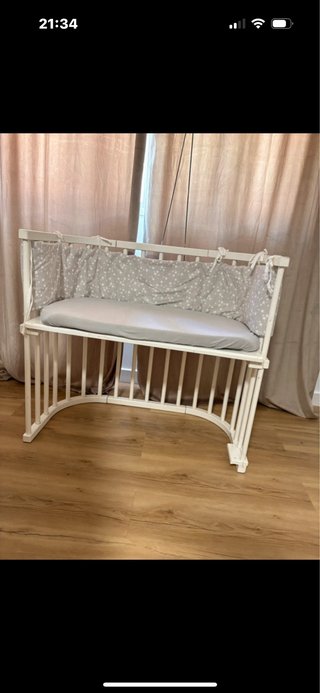 Mini Cuna Beige Estrellas