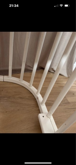 Mini Cuna Beige Estrellas
