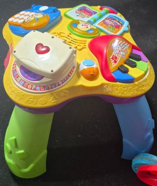 Bici Andador Infantil y Mesa Actividades