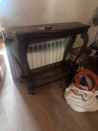 Consola clásica madera maciza