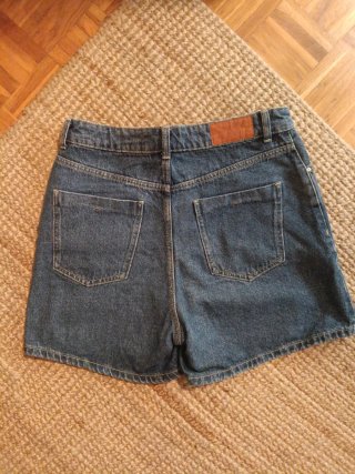 Bermuda jeans Zara blu