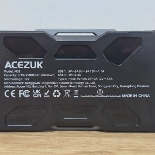 Arrancador Coche ACEZUK 21800mAh