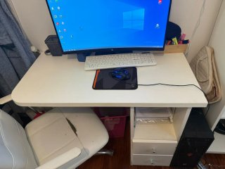 Cama nido con escritorio y 2 colchones