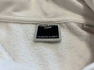 Sudadera Jack & Jones blanca