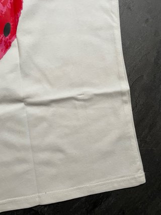 Camiseta Stüssy Blanca Talla M Dados Rojos