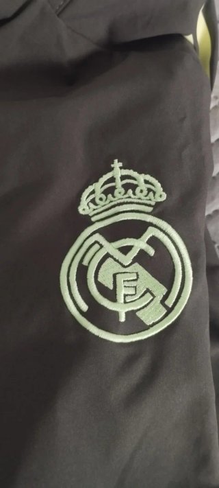 Chándal Real Madrid Adidas Gris y Verde