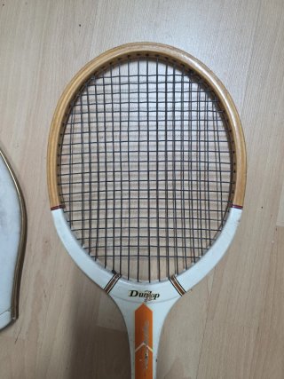 Raqueta Dunlop Madera Antigua Años 70