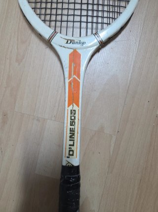 Raqueta Dunlop Madera Antigua Años 70