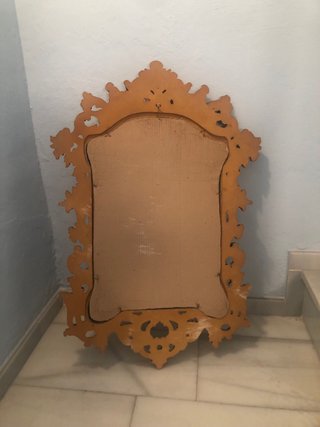 Espejo antiguo Marco Dorado 99x68cm