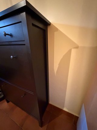 Zapatero IKEA Hemnes Negro