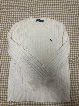 Jersey Polo Ralph Lauren Blanco Talla L