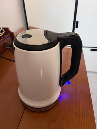 Tetera Eléctrica SilverCrest Blanca