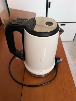 Tetera Eléctrica SilverCrest Blanca