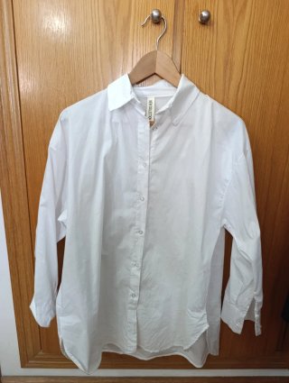 Camisa oversize blanca