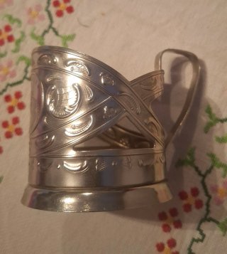 Portavasos Soviético URSS Años 80 (2 unidades)