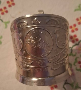 Portavasos Soviético URSS Años 80 (2 unidades)