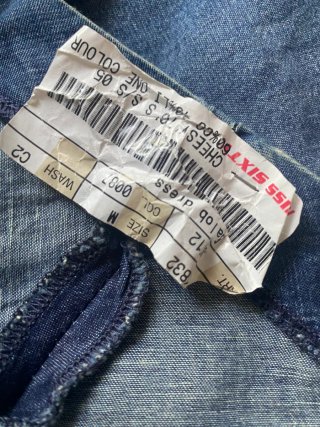 Abito jeans Miss Sixty vintage tg M