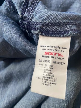 Abito jeans Miss Sixty vintage tg M