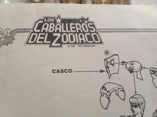 Caballeros del Zodiaco Figura Géminis