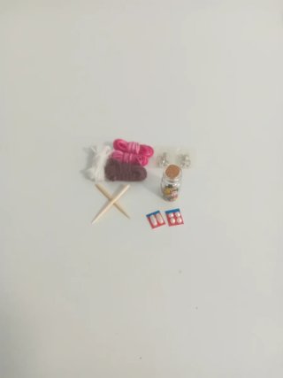 Kit Costura Miniatura 1:12 Accesorios