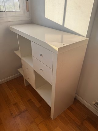 Cómoda blanca modular