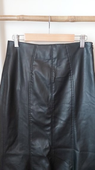 Saia Zara polipele preta midi