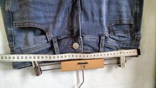 Pantalón vaquero elástico mujer