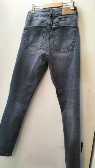 Pantalón vaquero elástico mujer