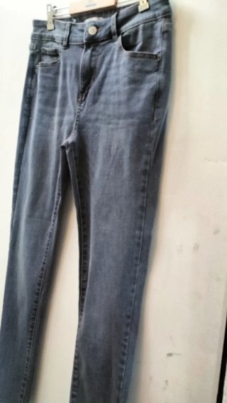 Pantalón vaquero elástico mujer