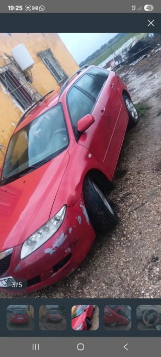 Mazda 6 CRD familiar rojo
