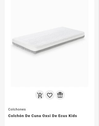 Colchón bebé+kit colecho